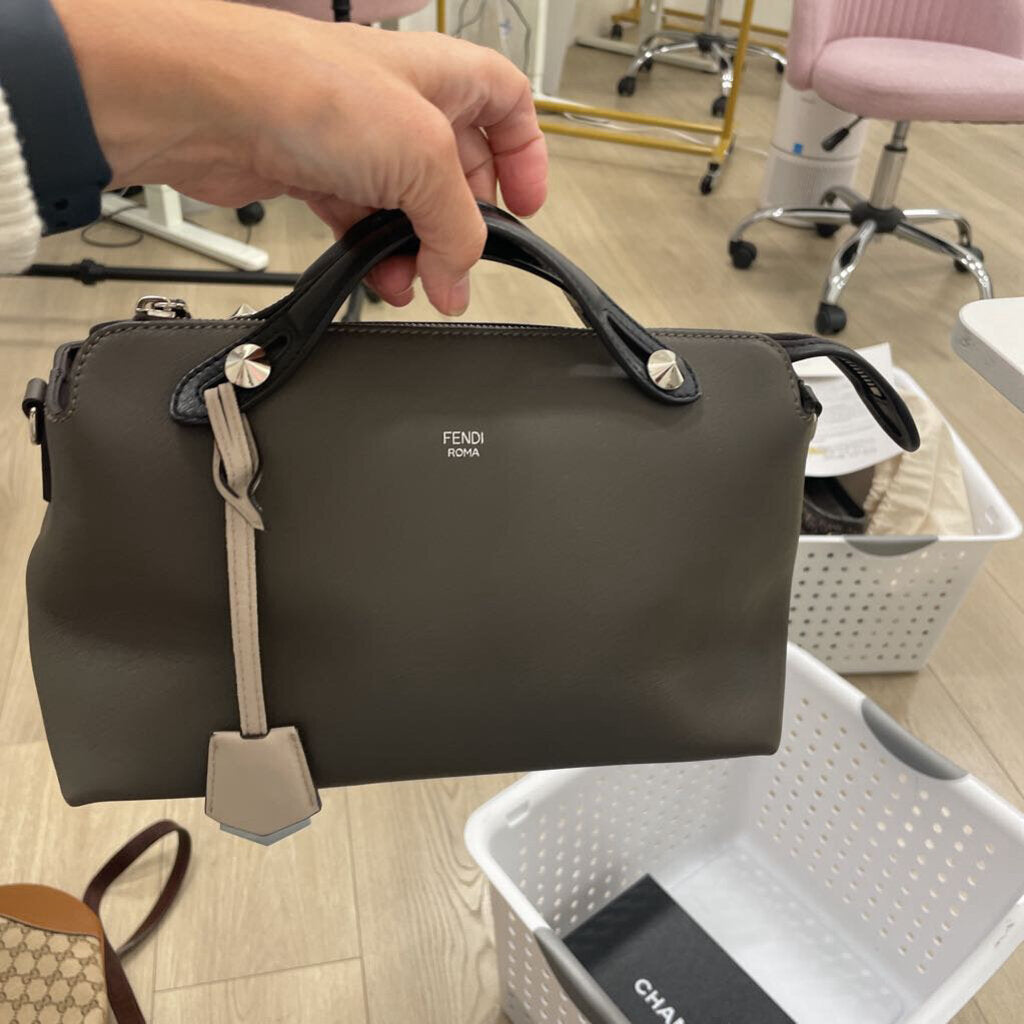 Brown Leather By The Way Shoulder Bag