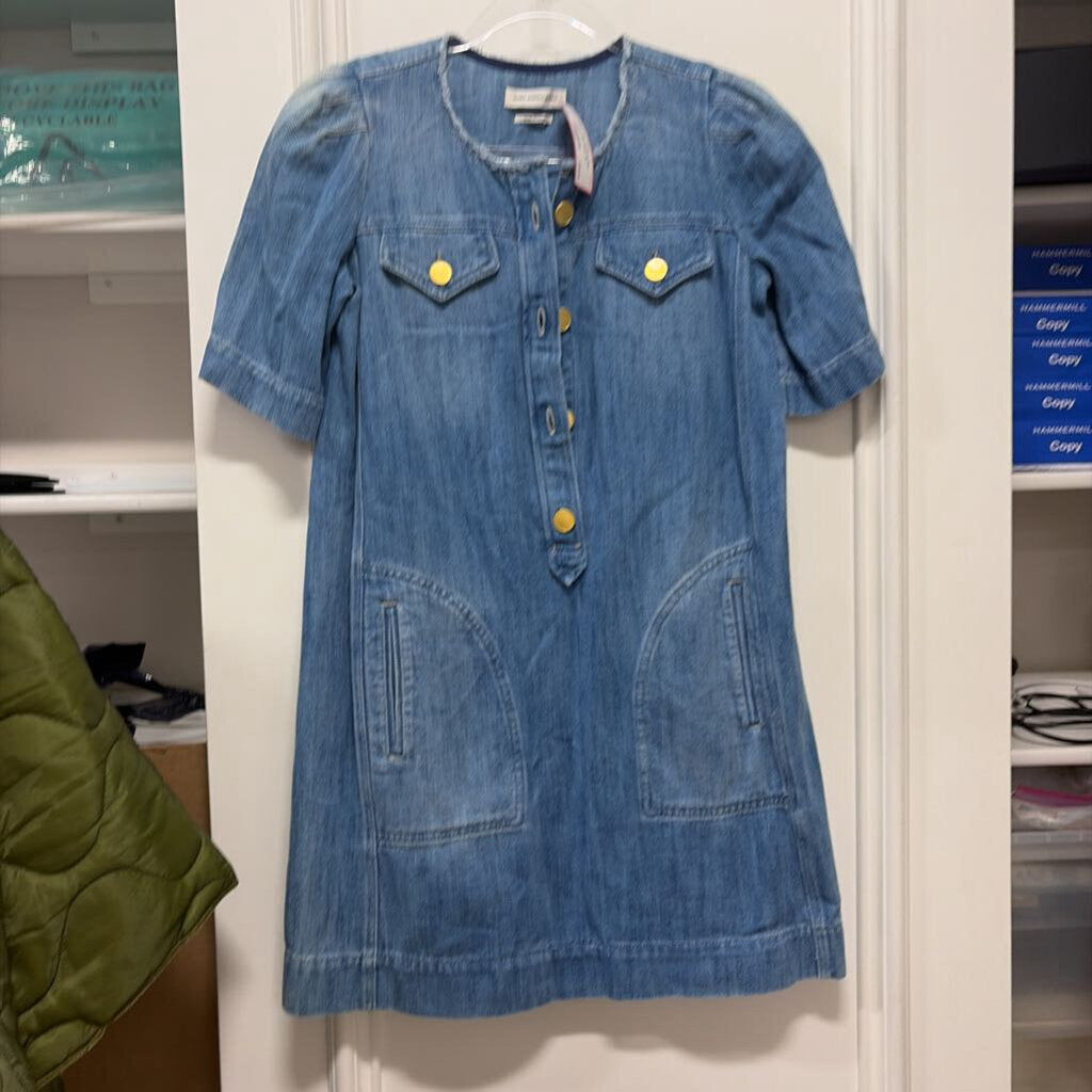 Blue Denim Shirt Dress