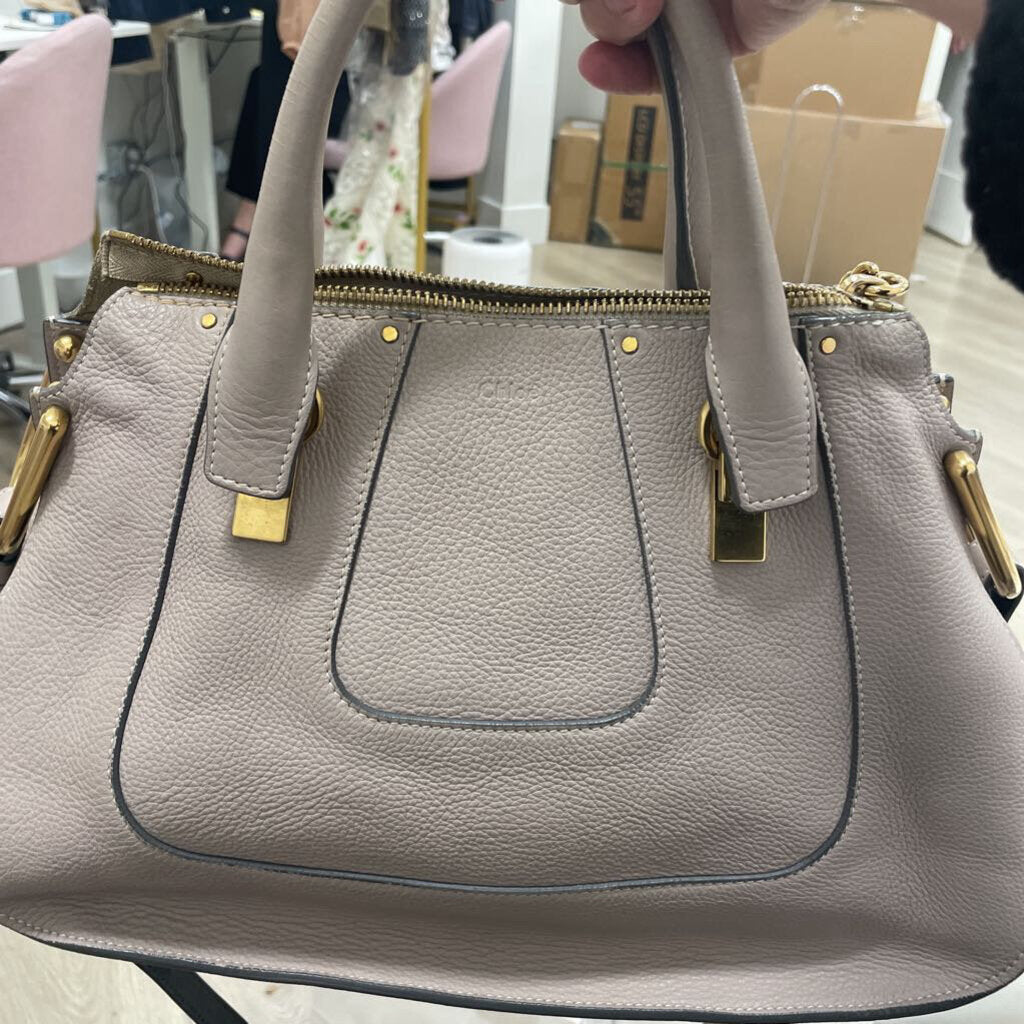 Beige 2Way Shoulder Bag