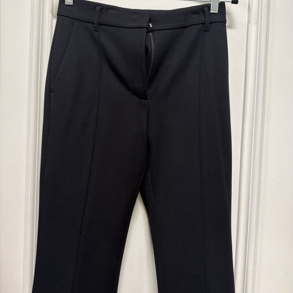 Black Straight Leg Trouser