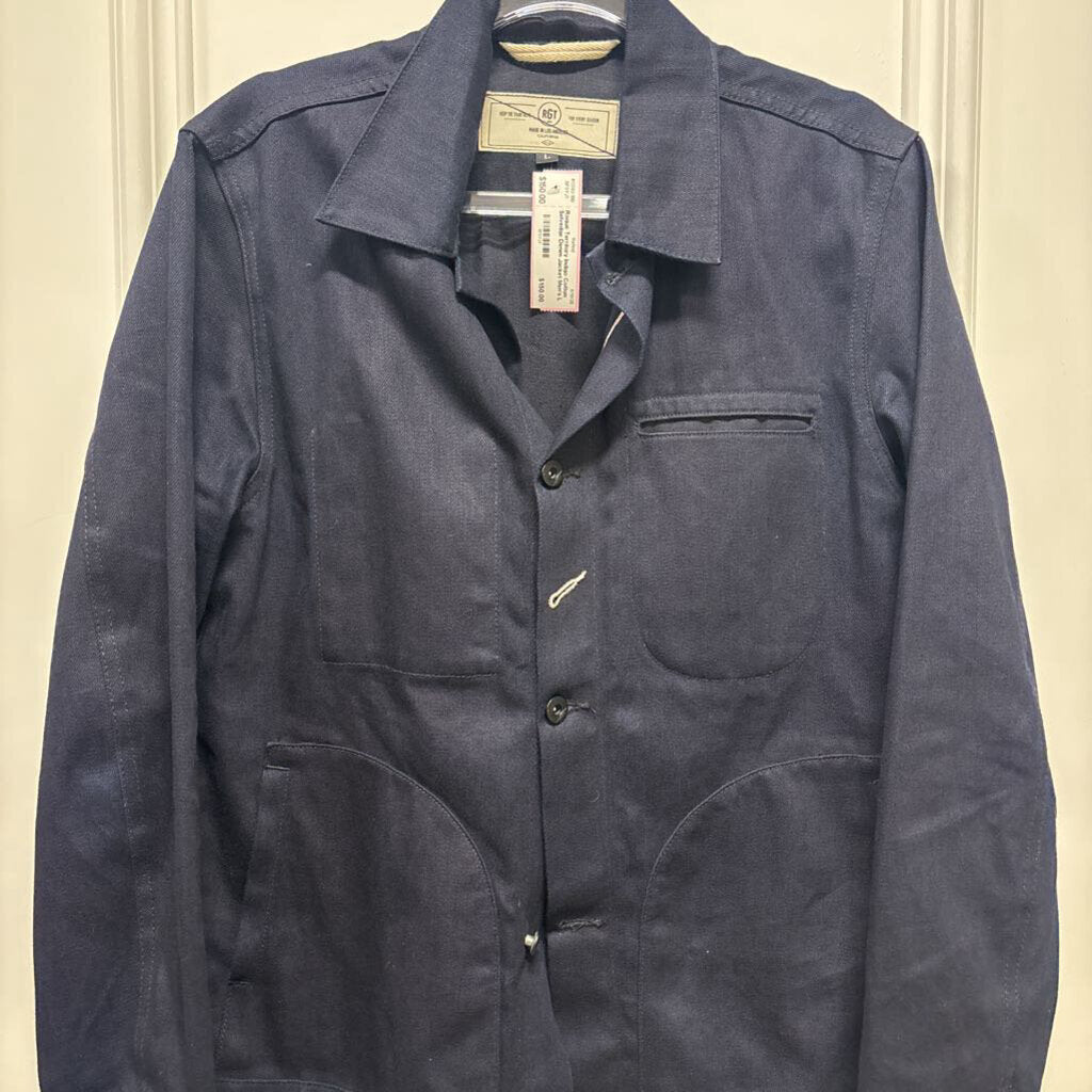 Indigo Cotton Selvedge Denim Jacket