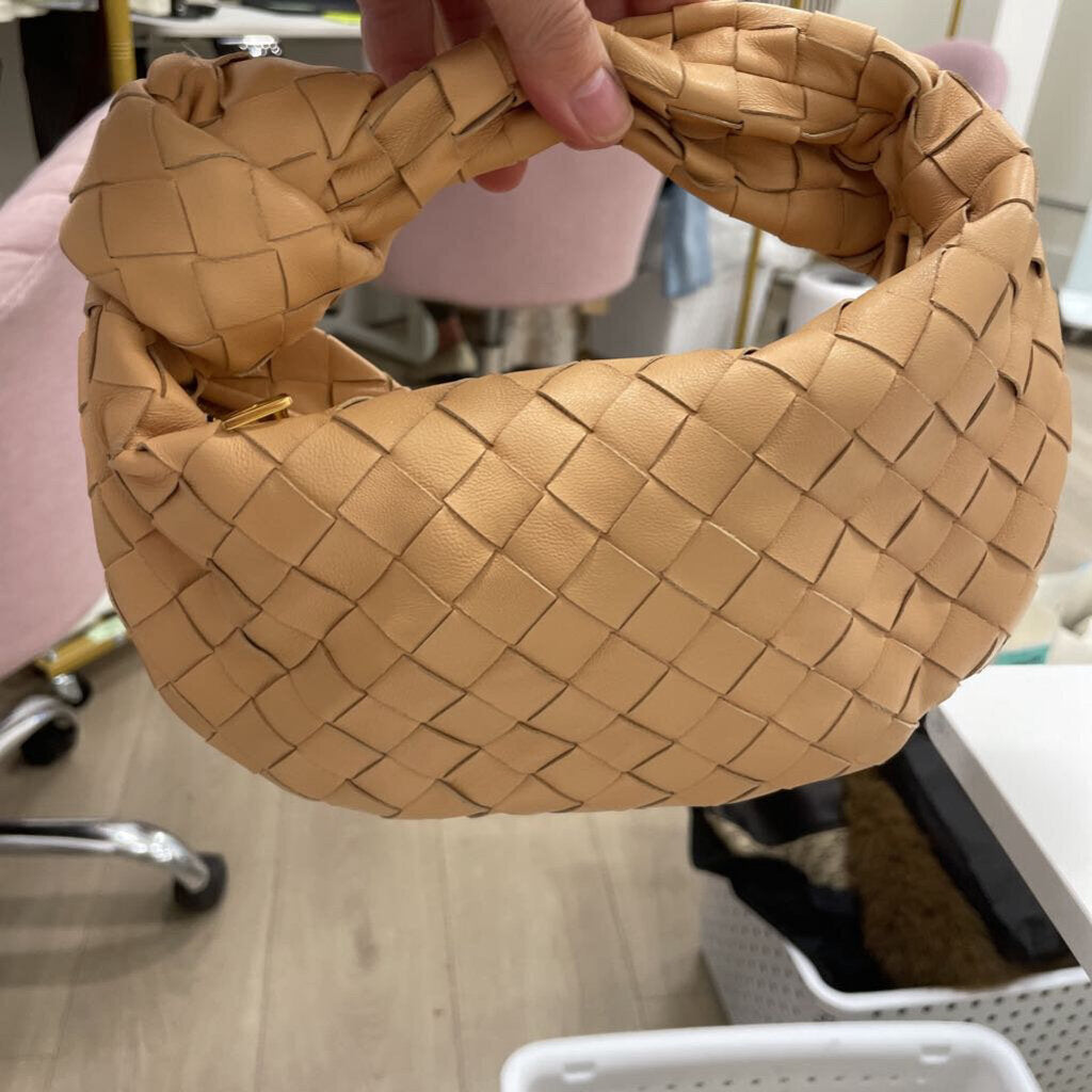 Tan Intrecciato Mini Jodie
