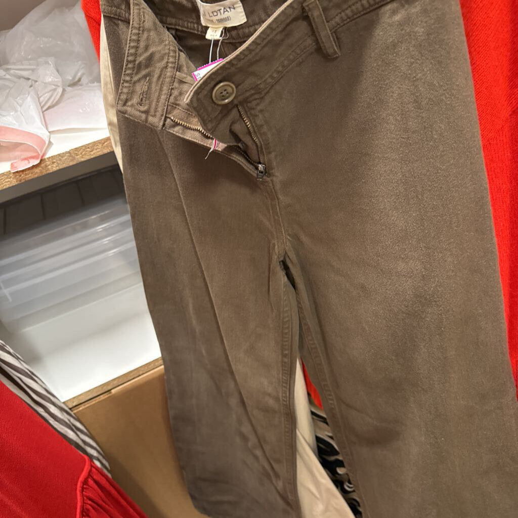 Brown Wide Leg Jean