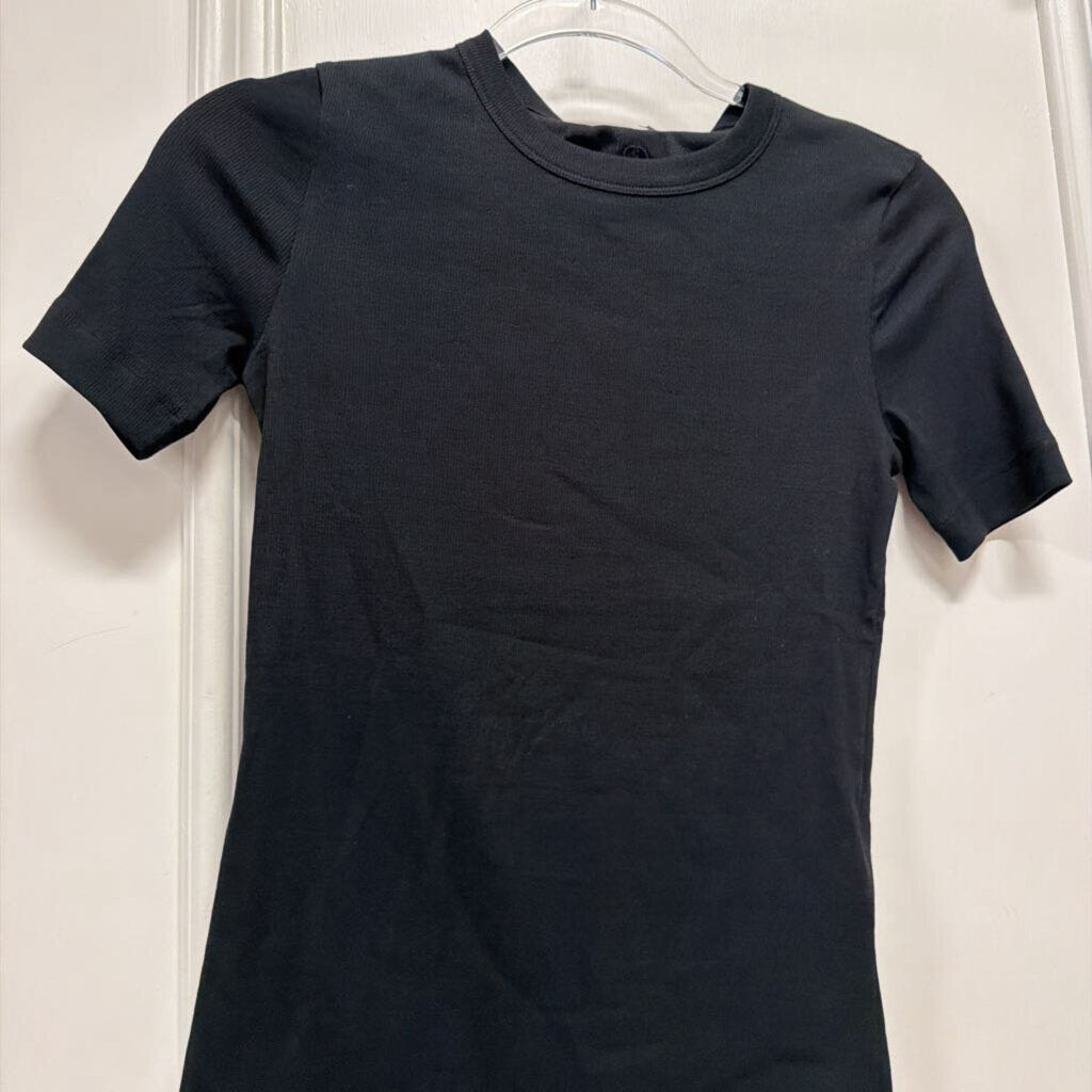 Black Cotton Tee (NWT 110)