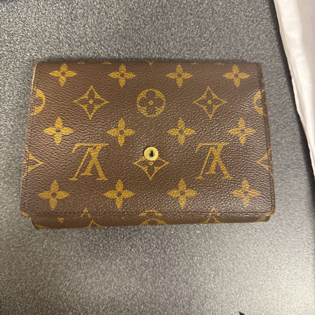 Brown Louis Vuitton Envelope Wallet