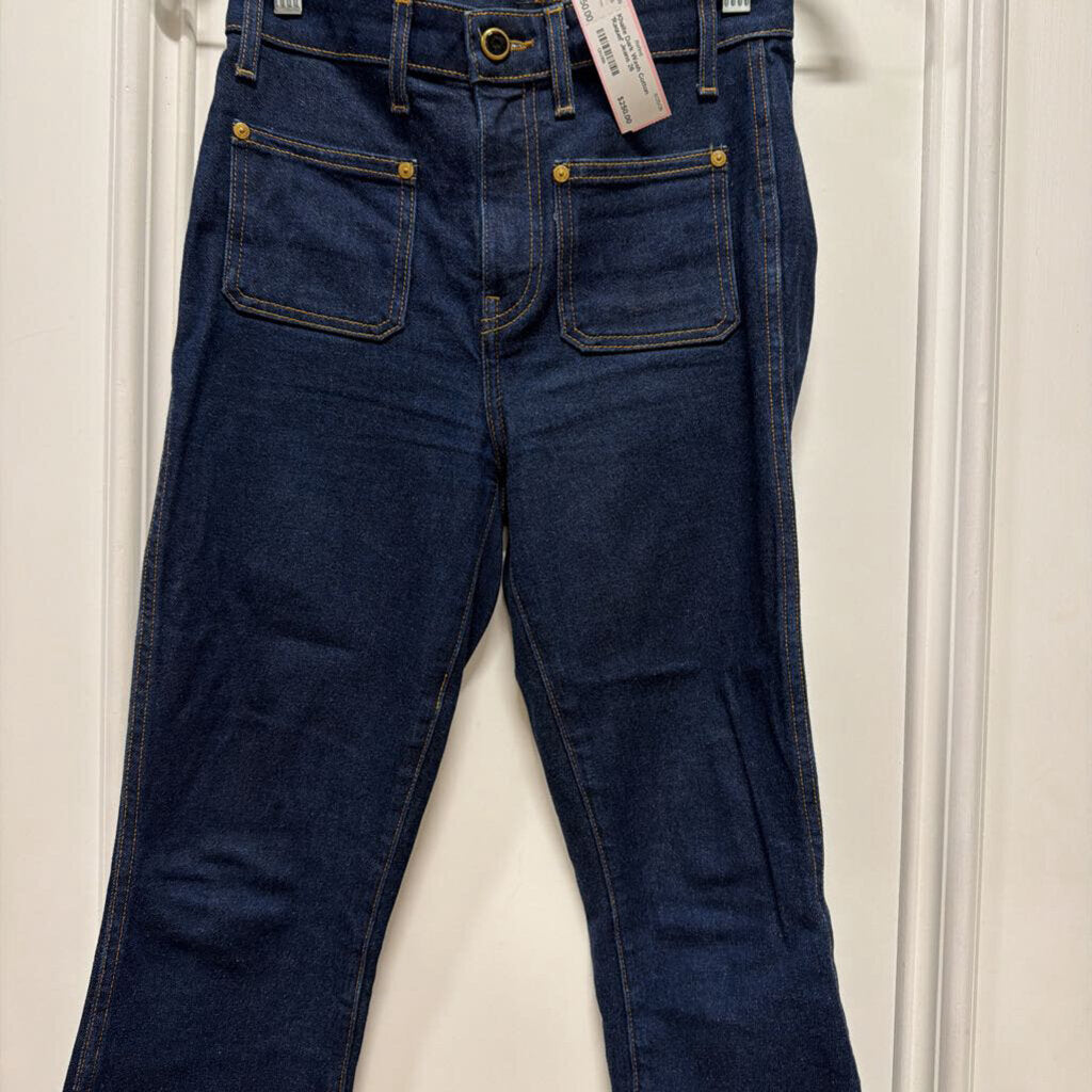 Dark Wash Cotton 'Raquel' Jeans