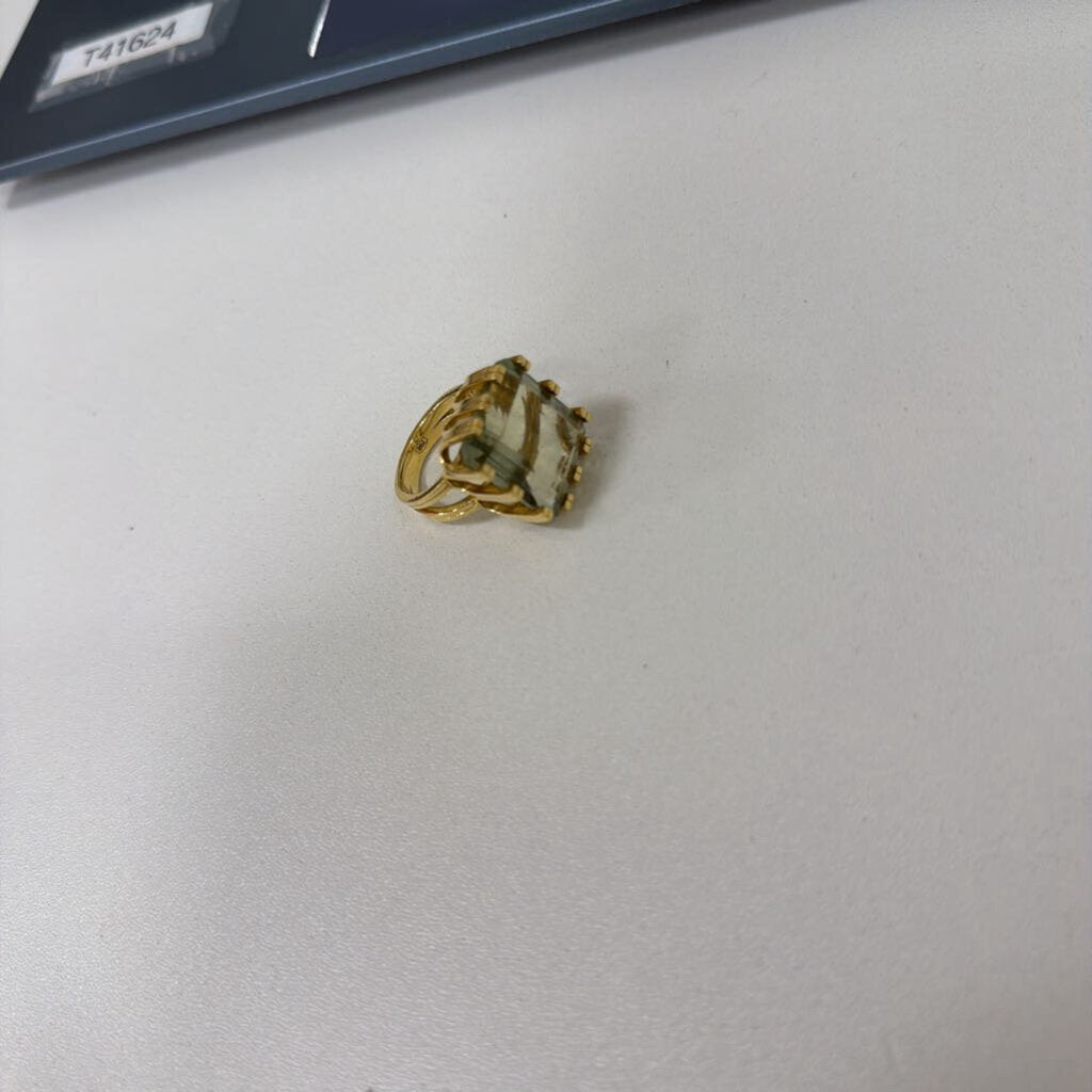 18k Yellow Gold Tourmaline Ring (4000)