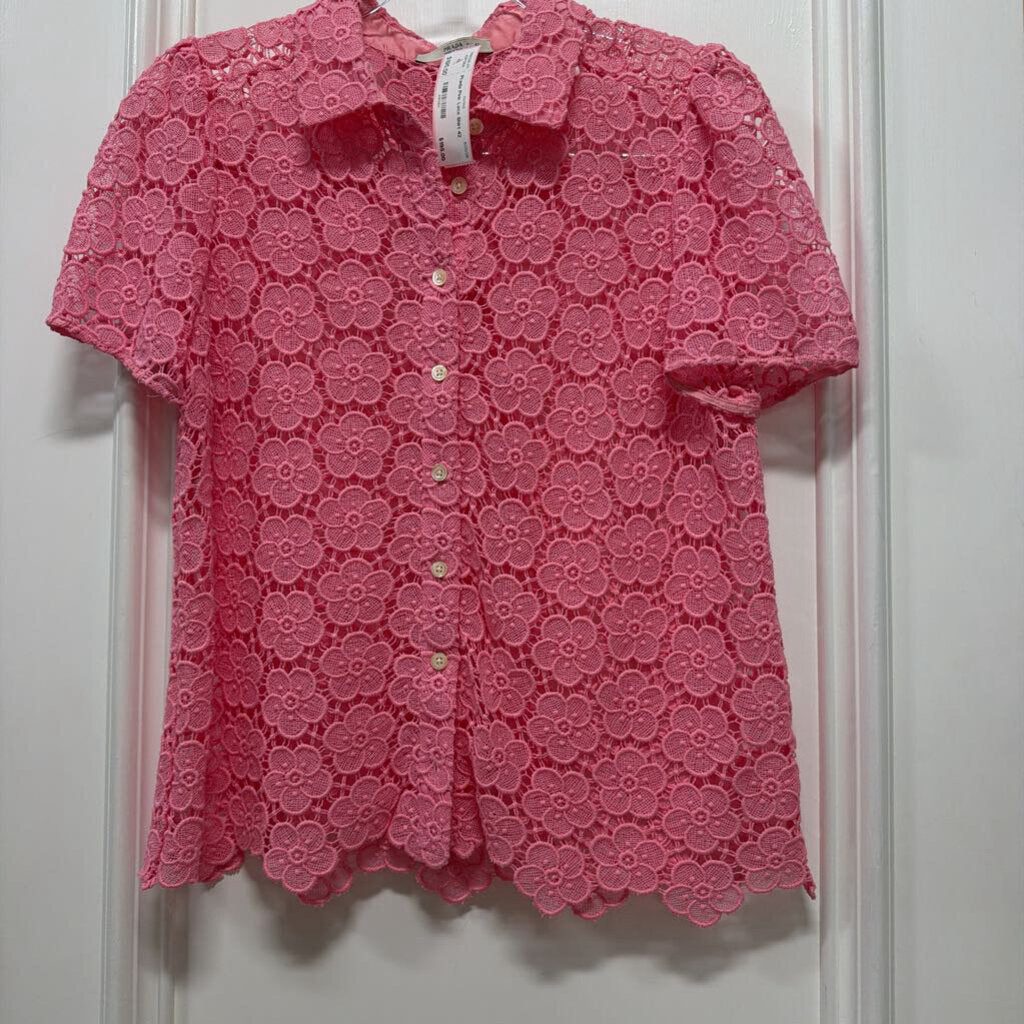 Pink Lace Shirt
