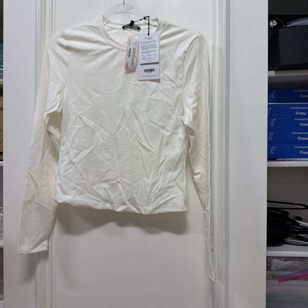 White Long Sleeve Tencel/Elastane(NWT350)