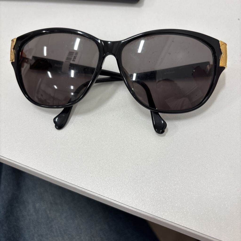 Black Rectangle Frame Sunglasses