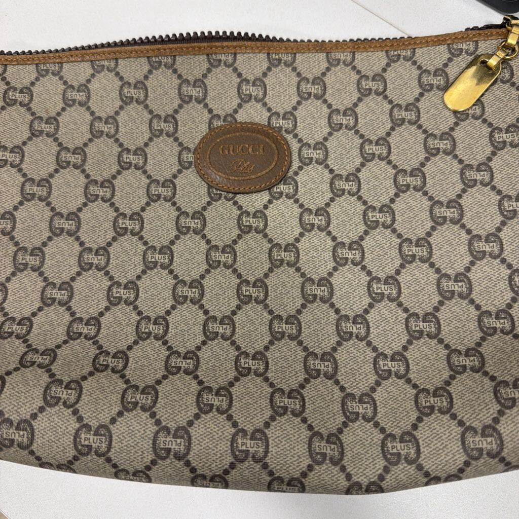Gucci Brown Plus Pouch