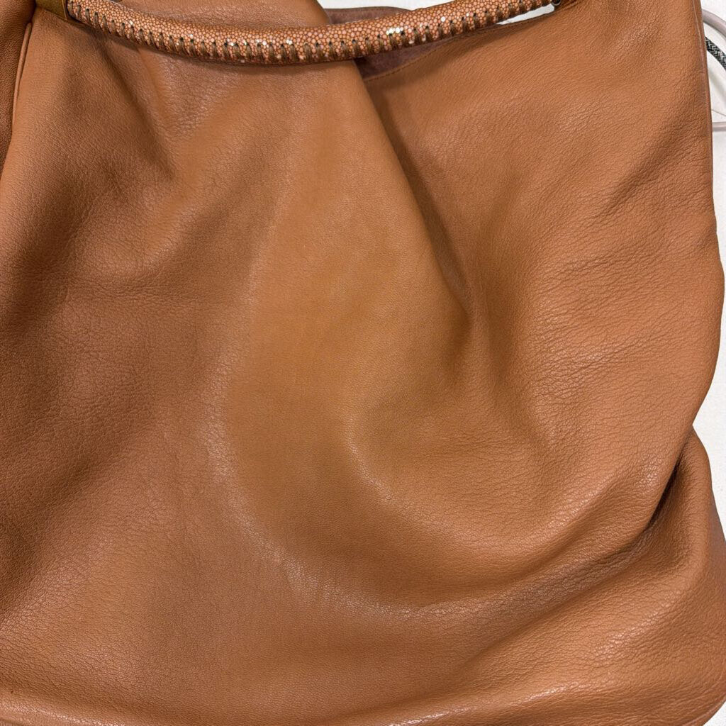 Brown Leather Sak Roady Shoulder Bag