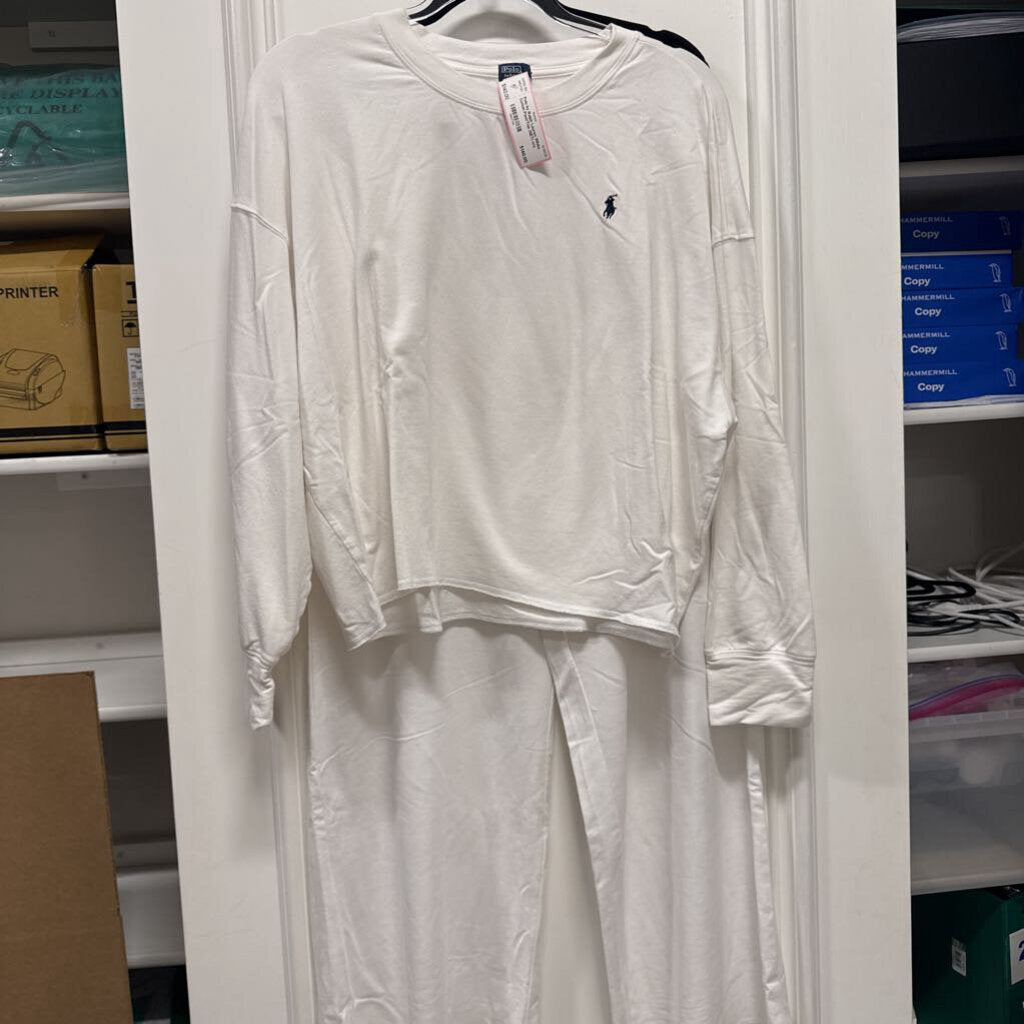 White Cotton Pant/Top (SET)