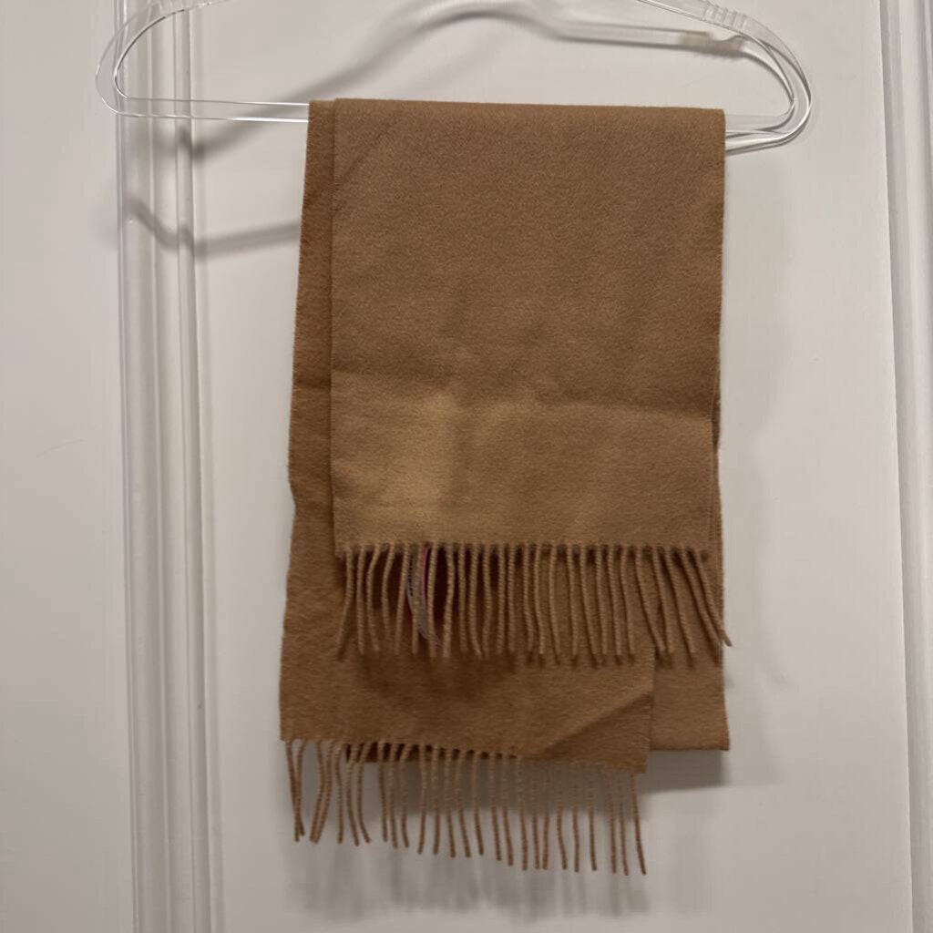 Beige Cashmere Scarf