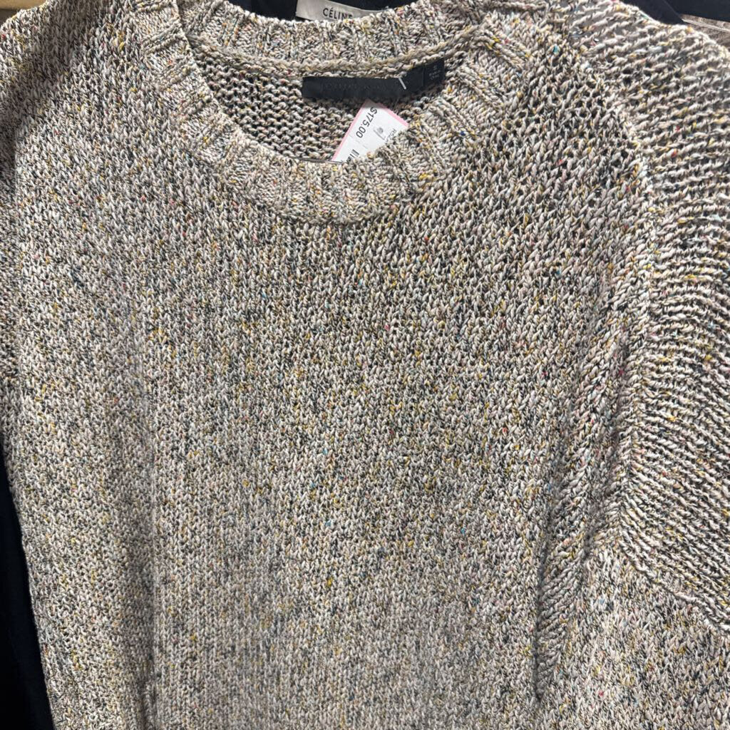 Multicolor Cotton Blend Sweater