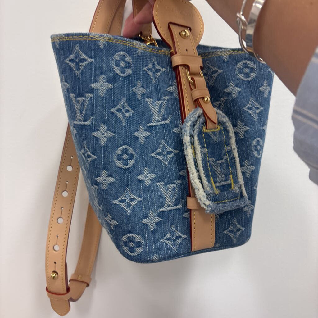 Blue Denim All In BB Bucket Bag (WT 3000)