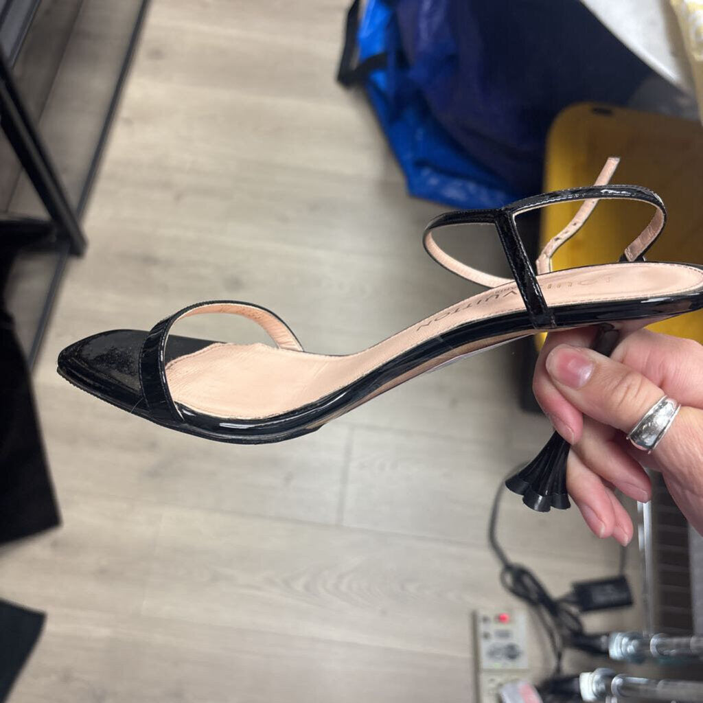 Black Patent Heel (as is Sole)