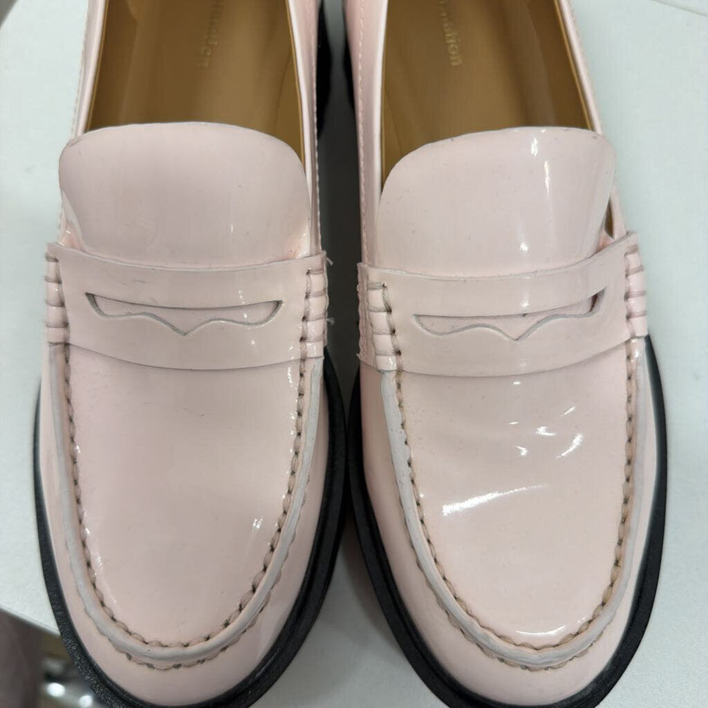 Pink Patent Leather Loafer, 7