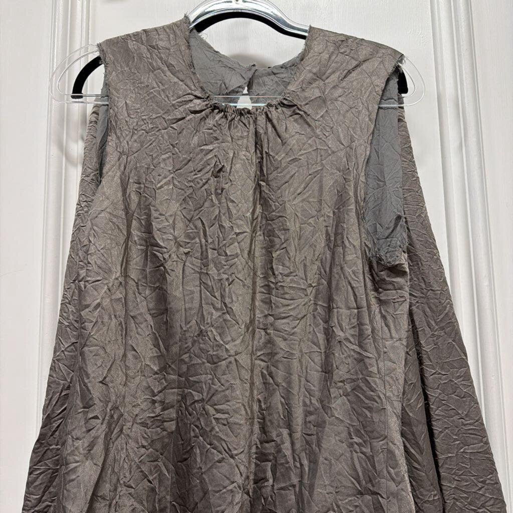 Taupe Cotton/Silk Top + Skirt SET (NWT $915)