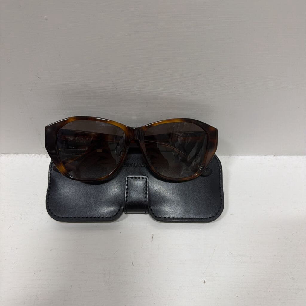 Tortoise YSL Sunglasses (Case)