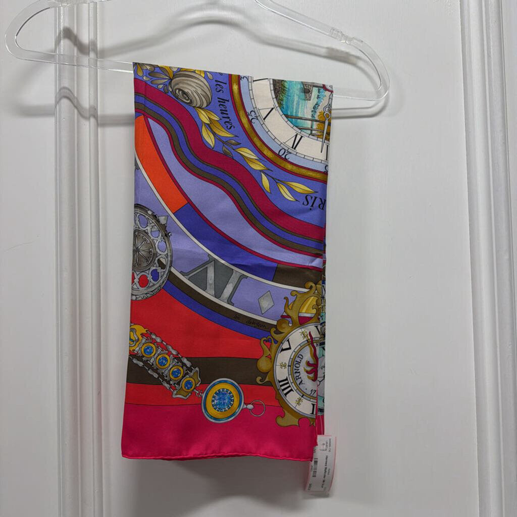 Multicolor Silk Scarf