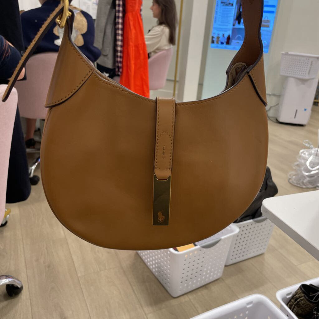 Brown Leather Shoulder Bag