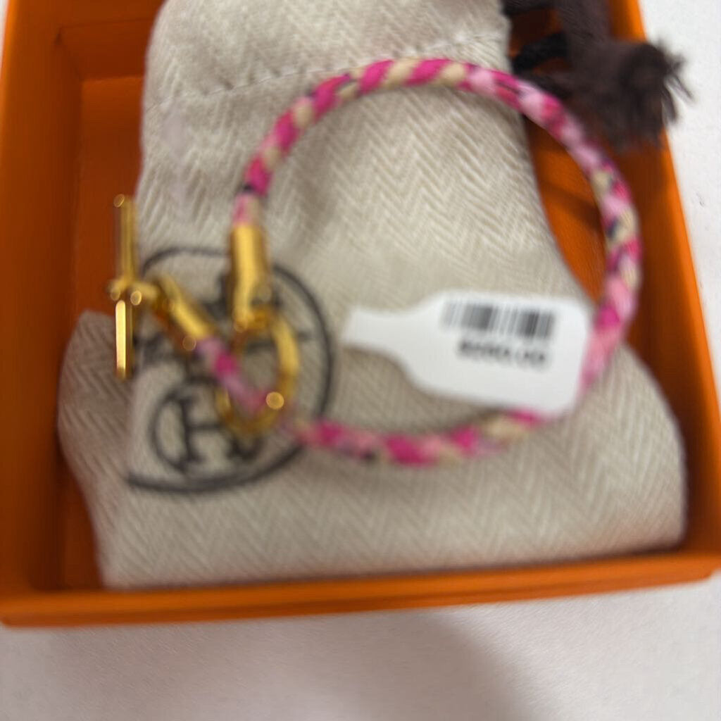 Pink Jumbo H Bracelet