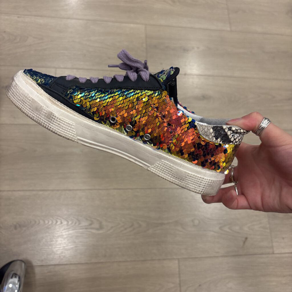 Golden Goose Multicolor Sequin Sneaker