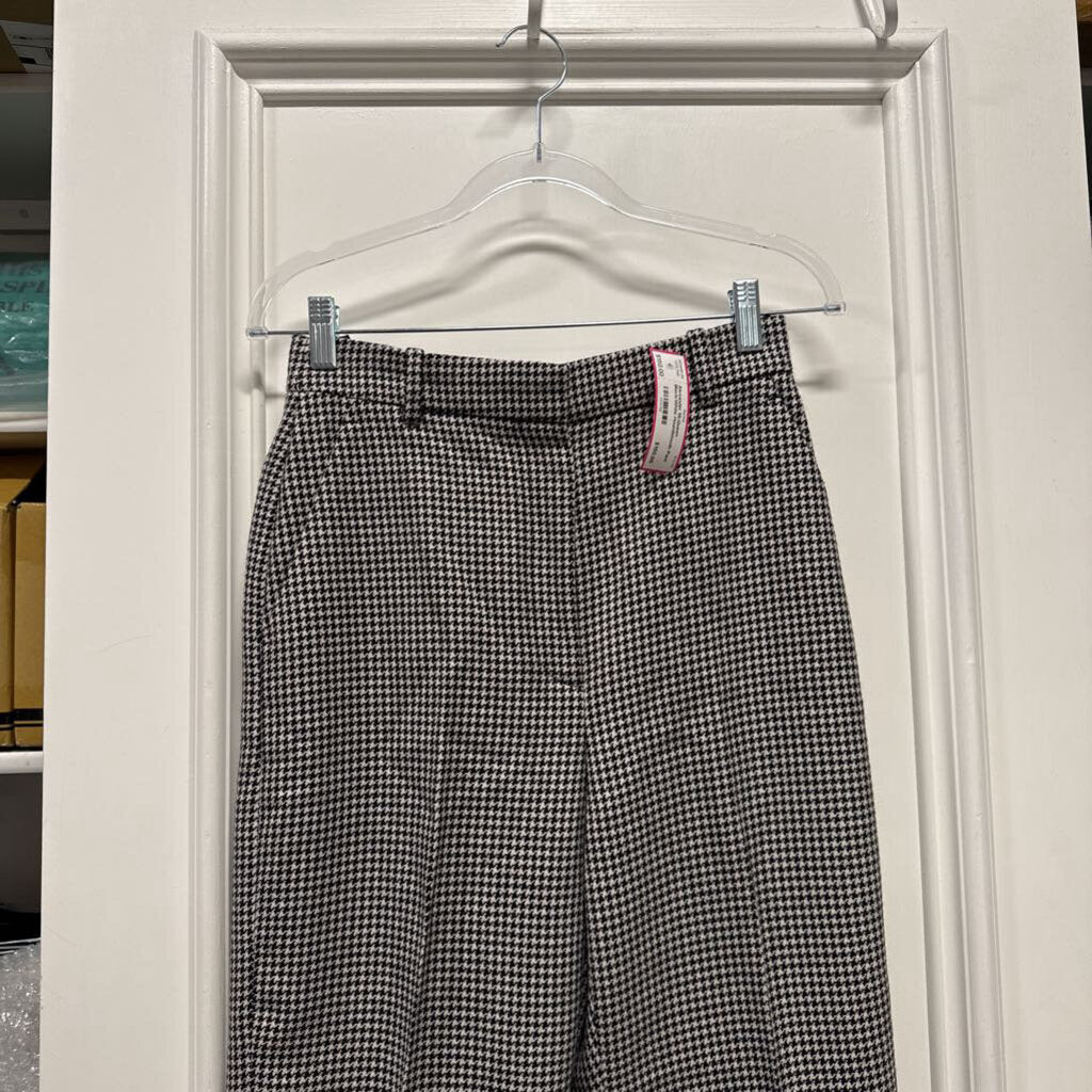 Black/White Houndstooth Pant