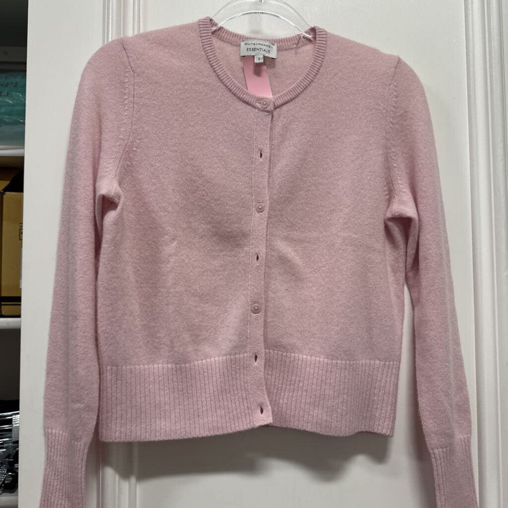 Pink Cashmere Cardigan