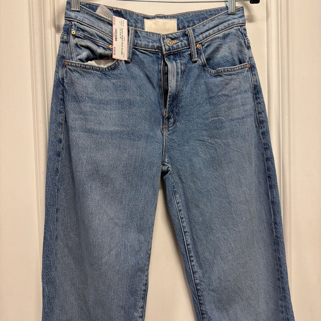 Medium Wash Straight Leg Jean