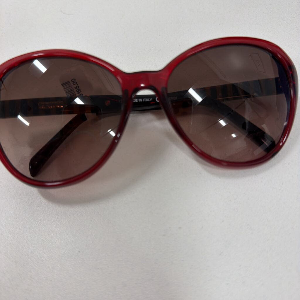 Red Frame Sunglasses