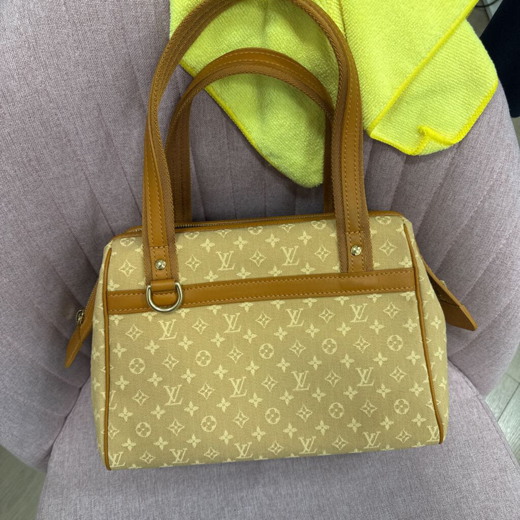 Tan Monogram Mini Josephine GM
