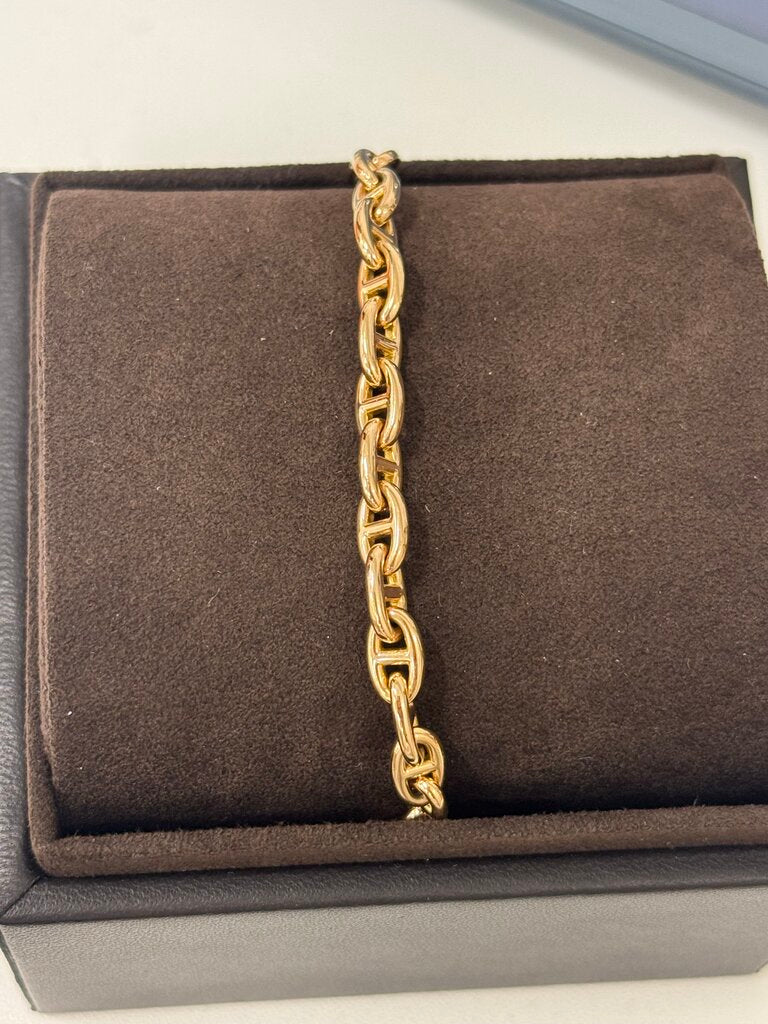 18k Rose Gold Chaine d'Ancre Bracelet, Small Model (full set)