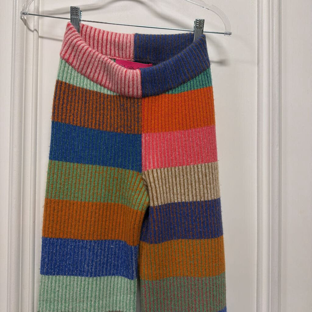Multicolor Block Cashmere Pant