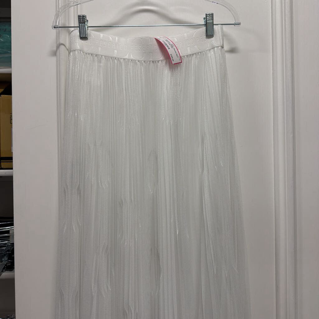 White Pleated Skirt (1207 retail)