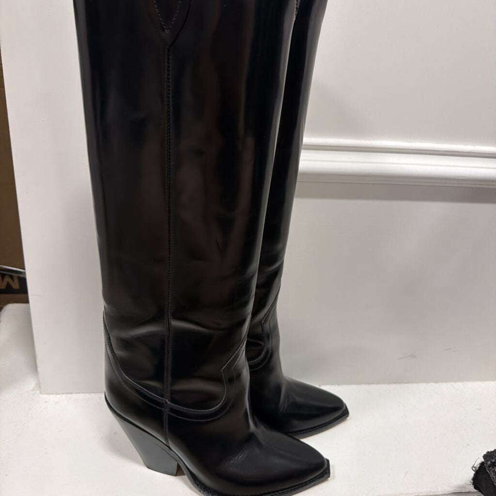Black Tall Boot