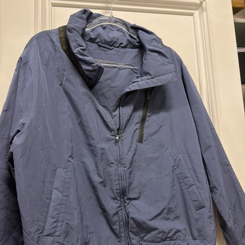 Light Blue Zip Up Jacket