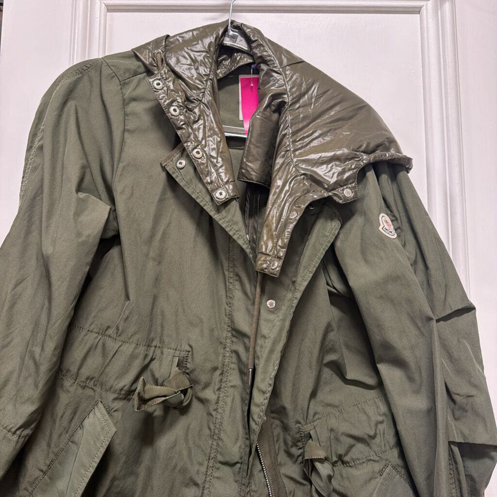 Green Hooded Jacket