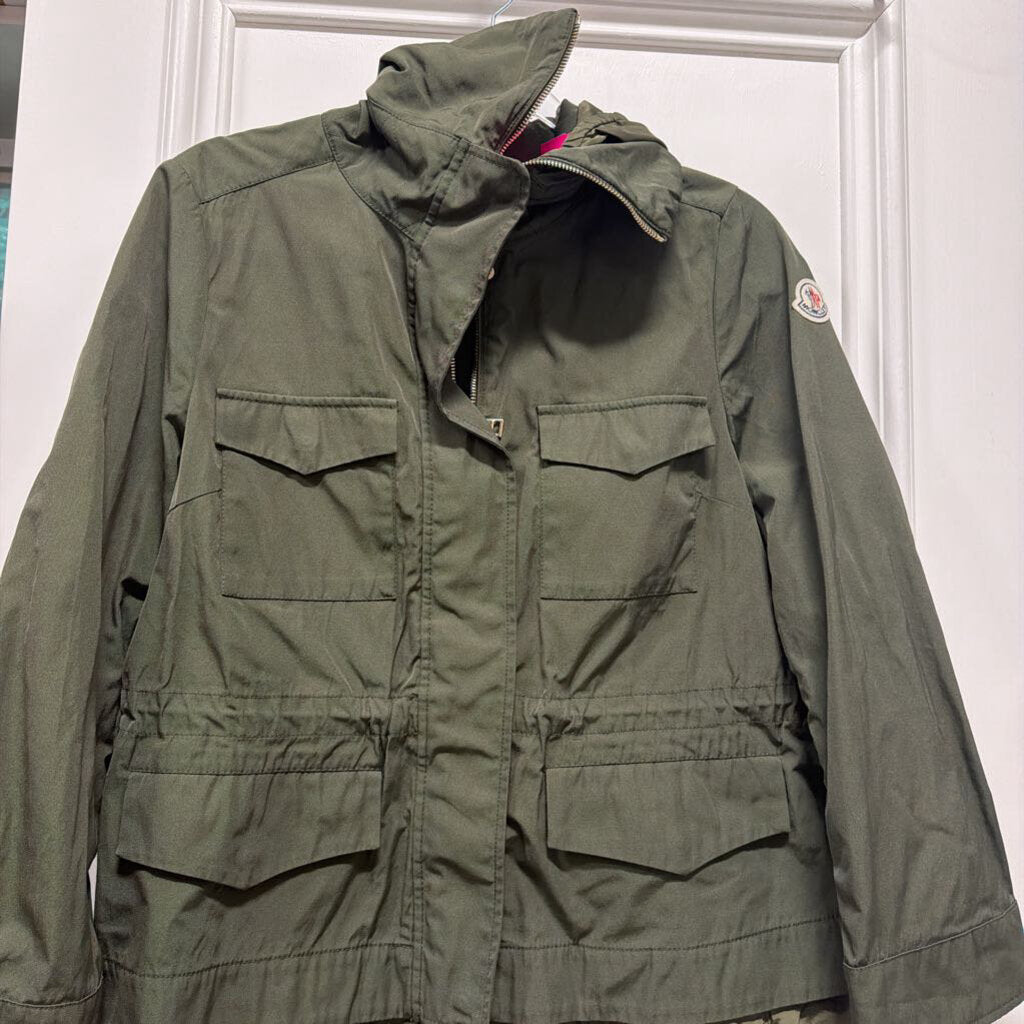 Green Hooded 4 PocketJacket