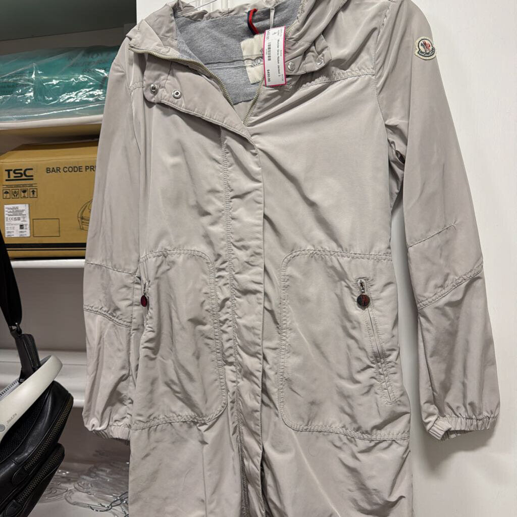Grey Nylon Jacket