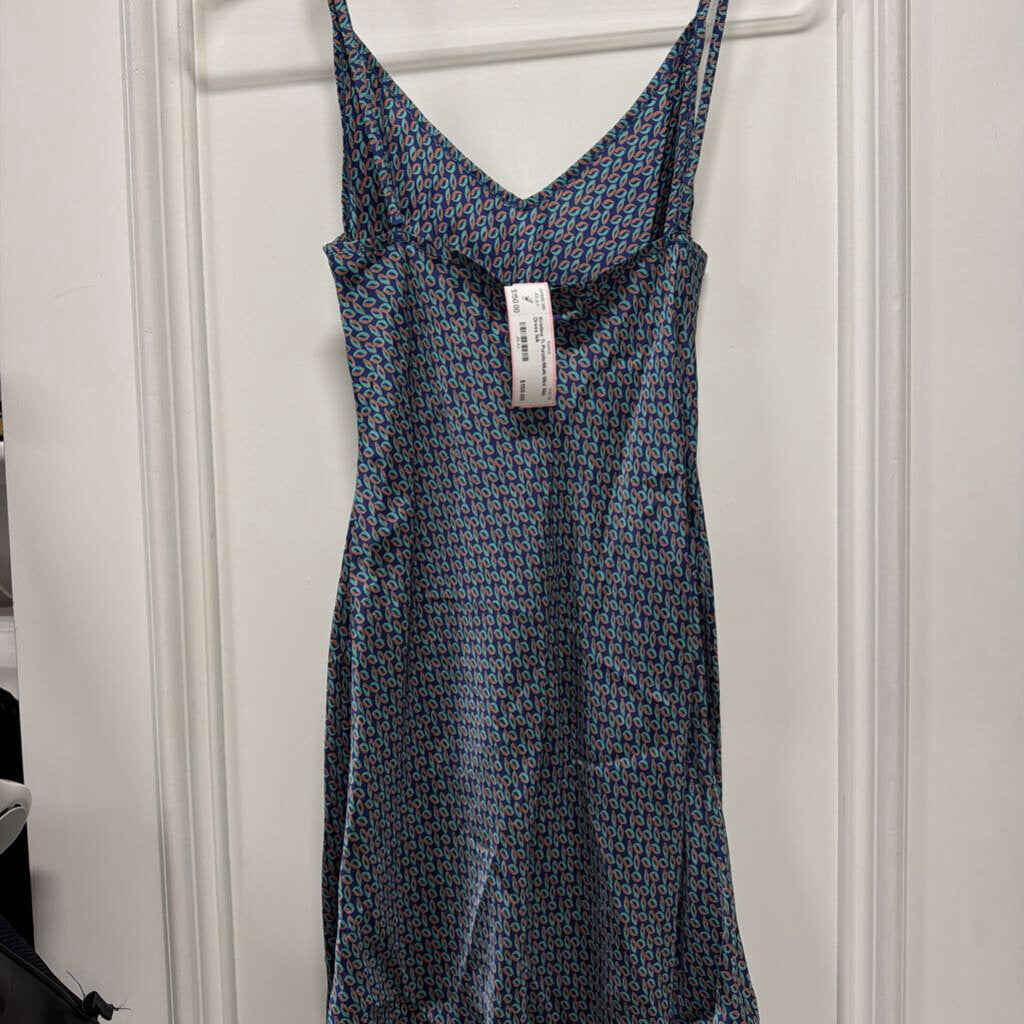 Purple/Multi Mini Slip Dress