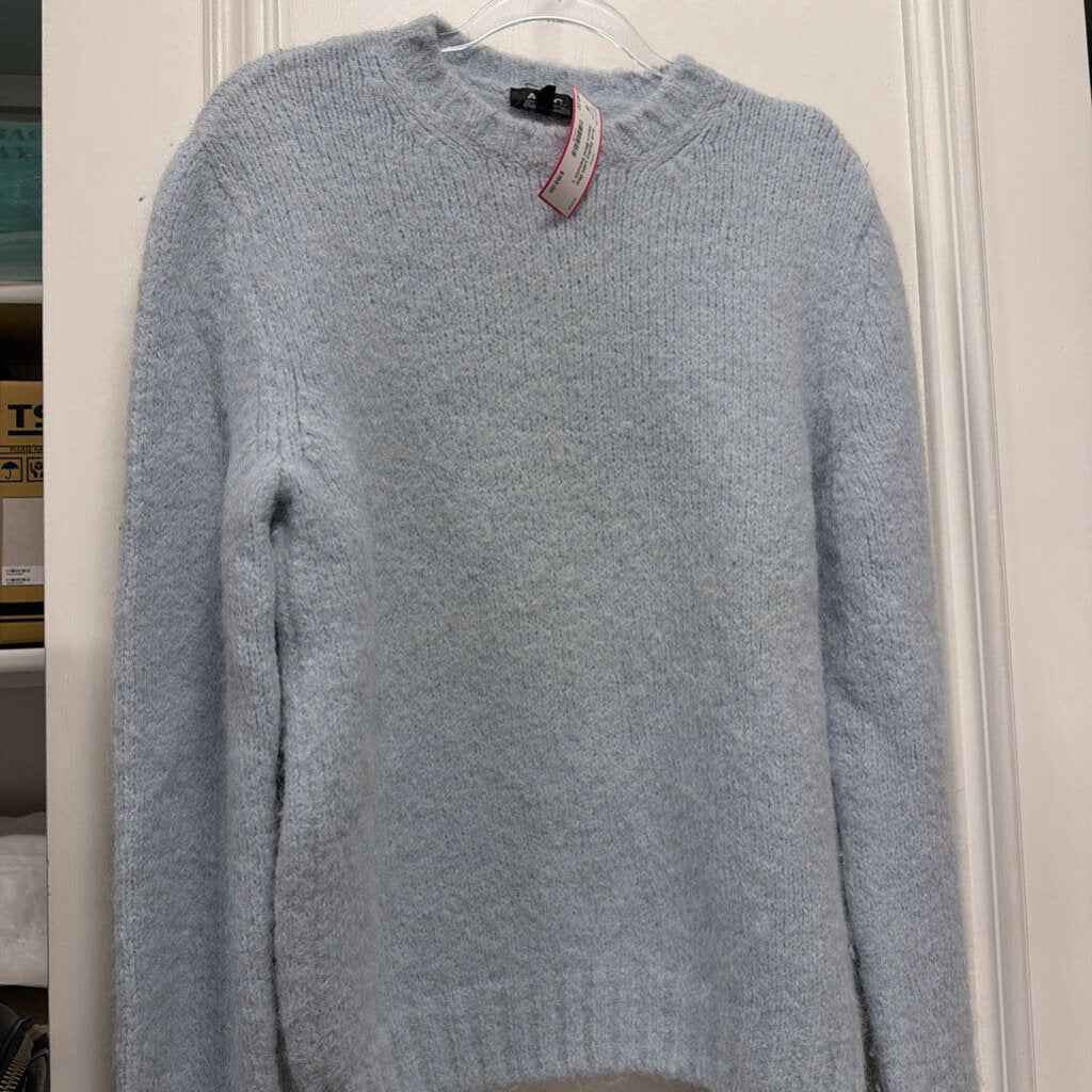 Light Blue Alpaca Blend Sweater