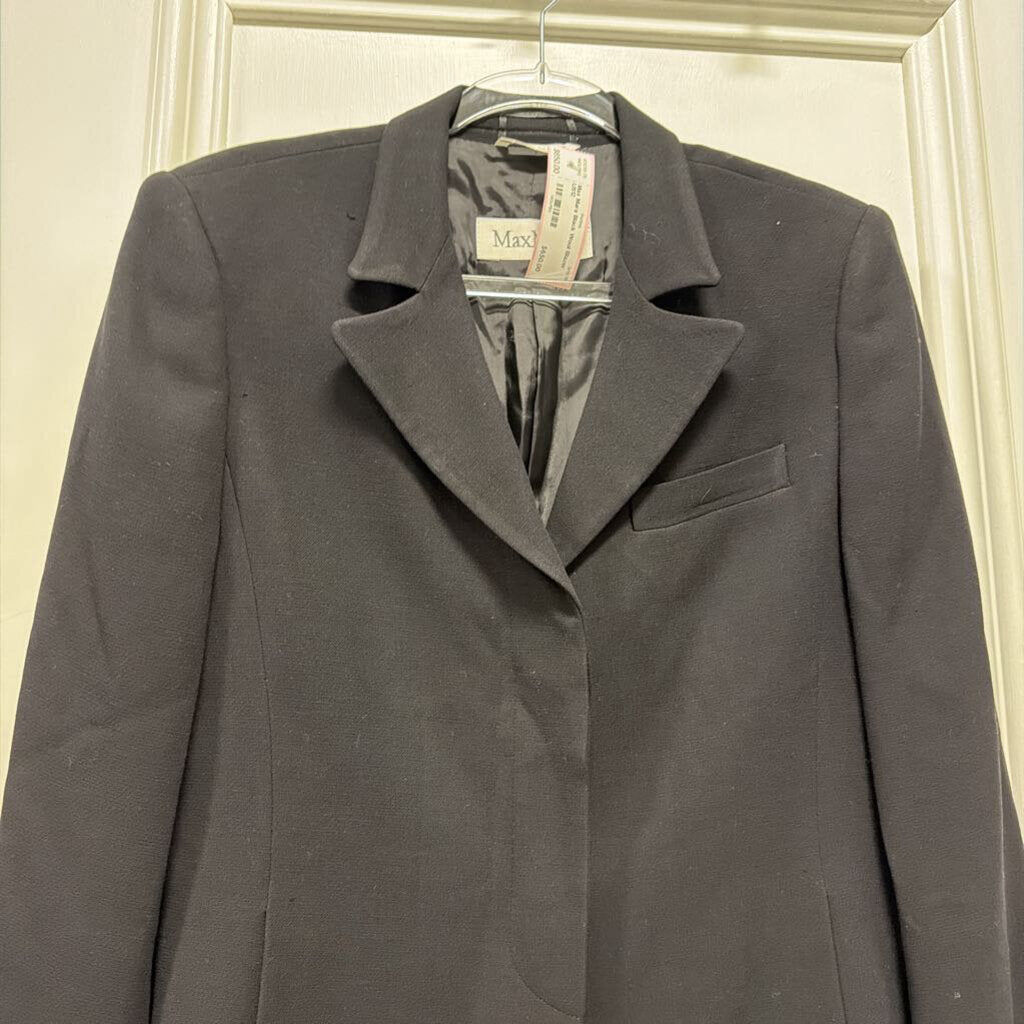 Black Wool Blazer