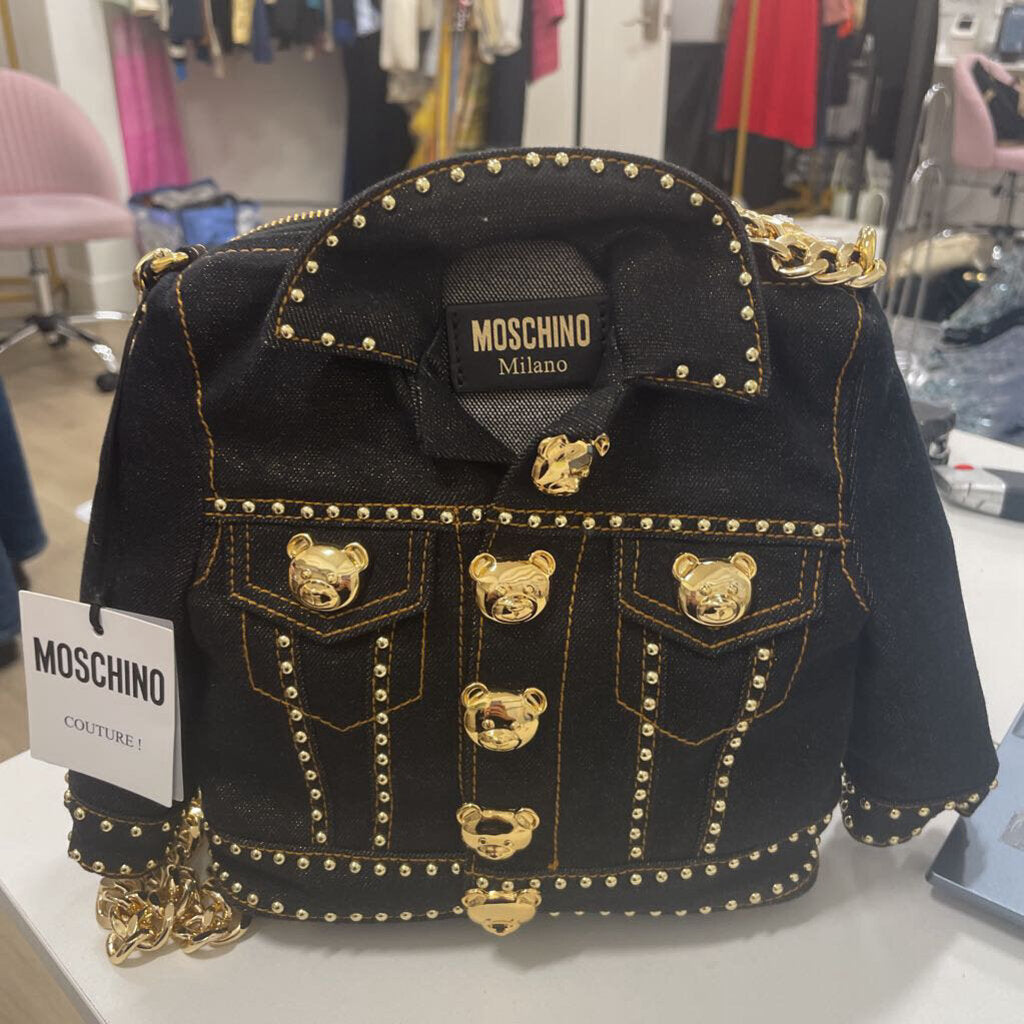 Denim Jacket Style Crossbody (1320)