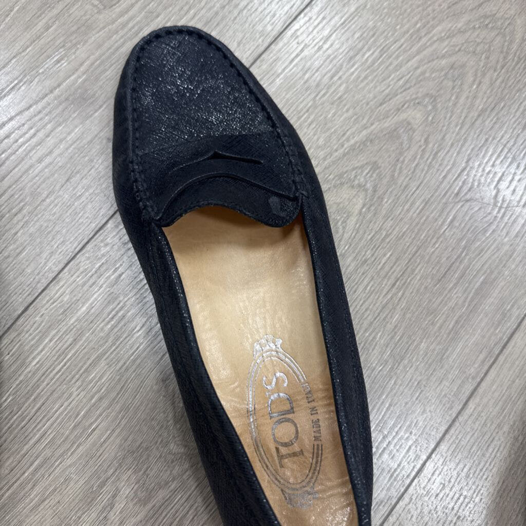 Black Leather Loafers
