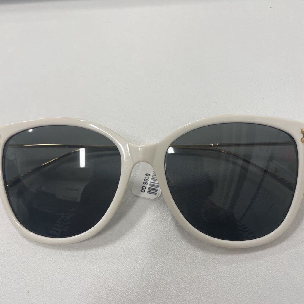 White Bottega Sunglasses