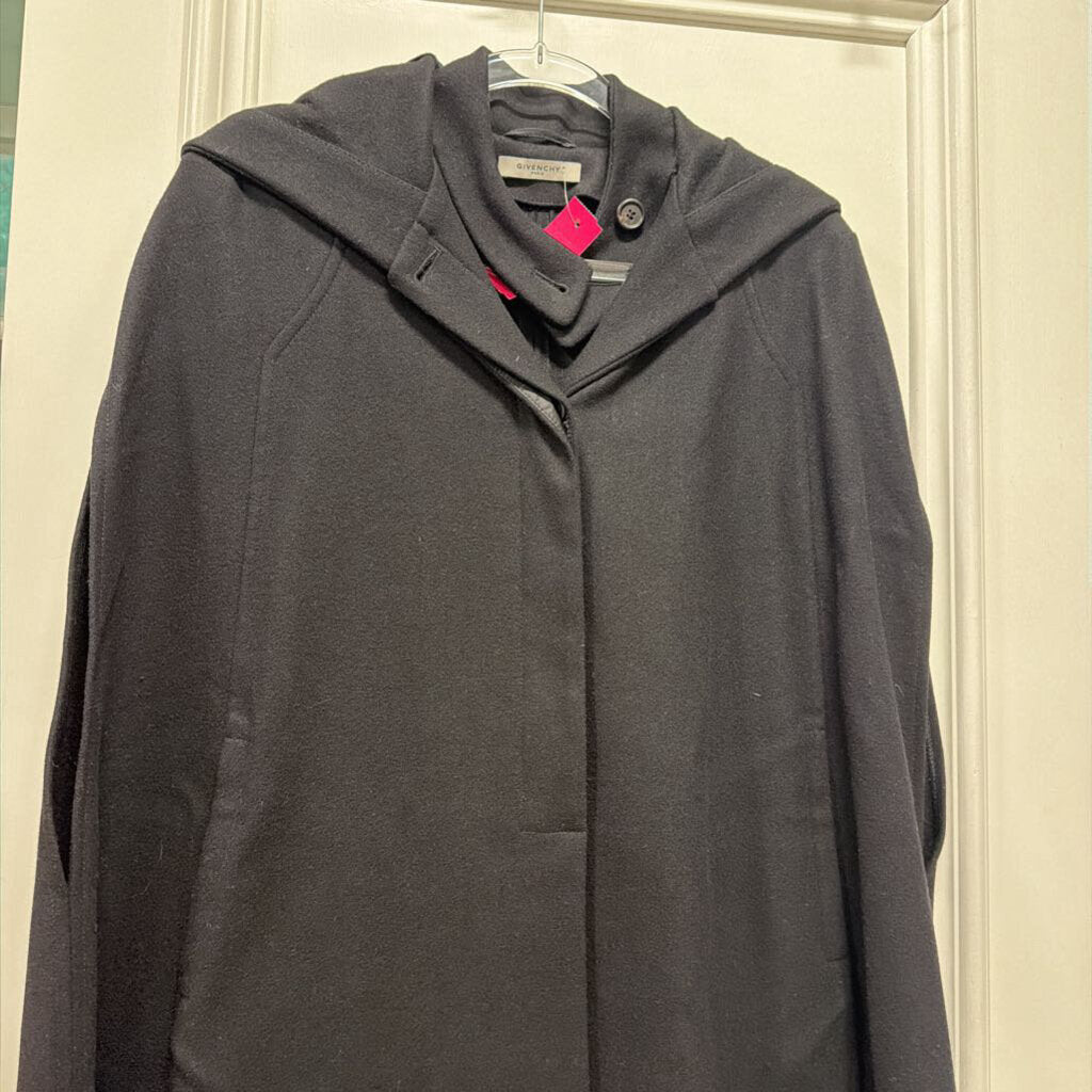 Black Wool Cape