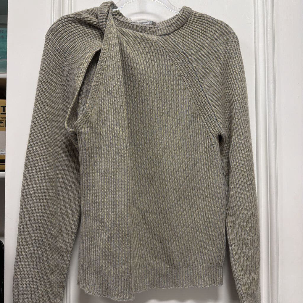 Gray Cashmere/Viscose Sweater (NWT)