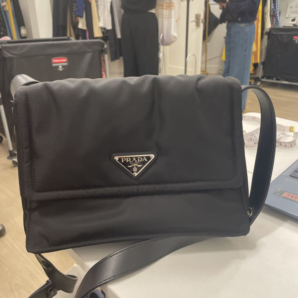Black Padded Re-Nylon Bag (2700)